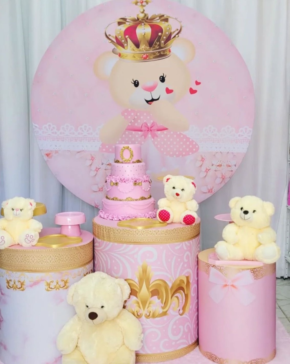 Ursinha Princesa - kiccafesta 