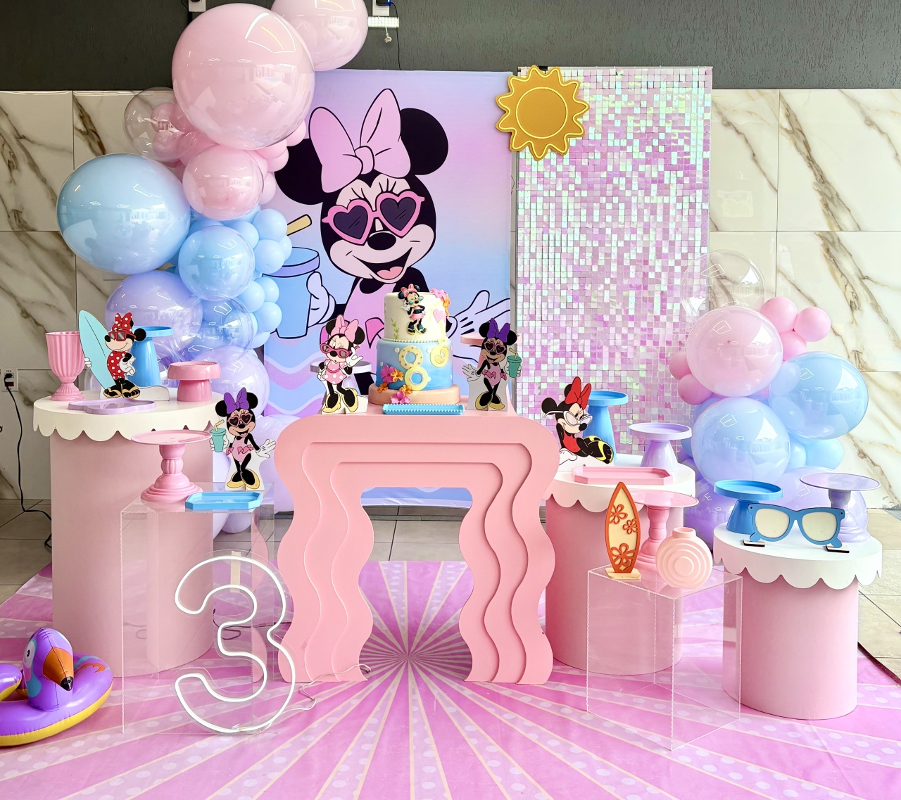 Minnie Pool Party - kiccafesta 