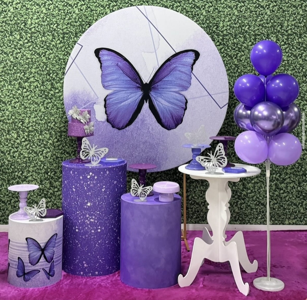 Kit Borboleta Lilas - Pegue e Monte Fest