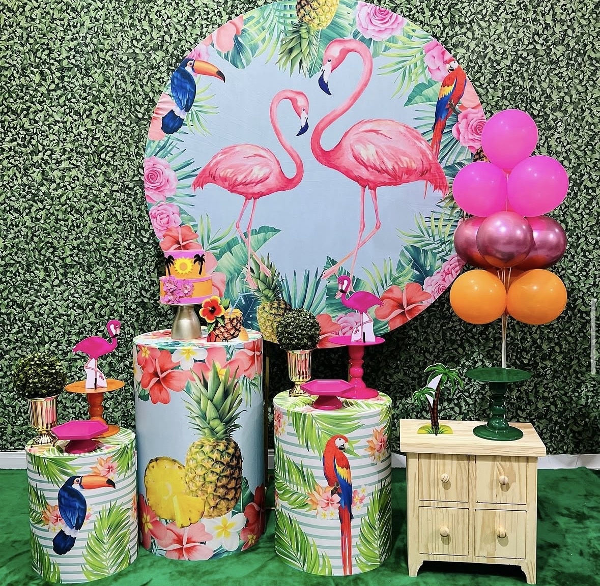 Kit Flamingo - Pegue e Monte Fest