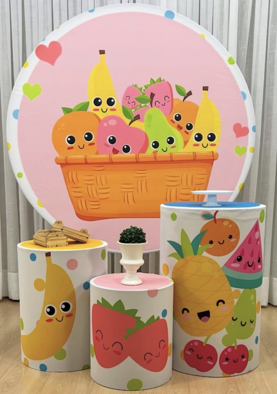 Kit Frutas 2 - Pegue e Monte Fest