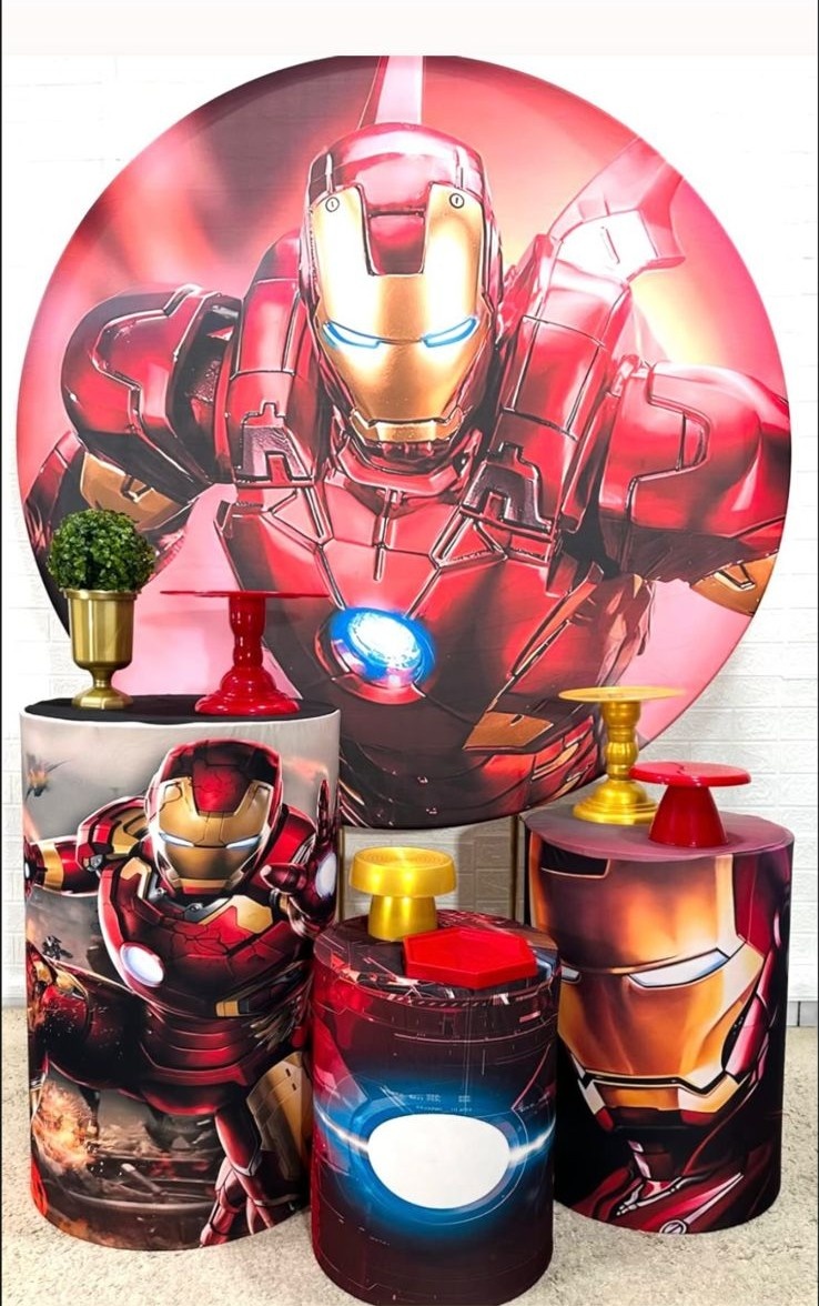 Kit Homem de Ferro - Pegue e Monte Fest