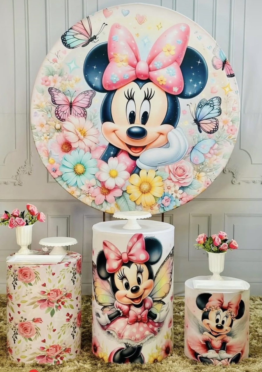 Kit Minnie - Pegue e Monte Fest