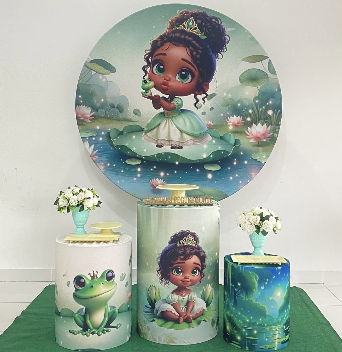 Kit A Princesa E O Sapo Cut 4 - Pegue e Monte Fest