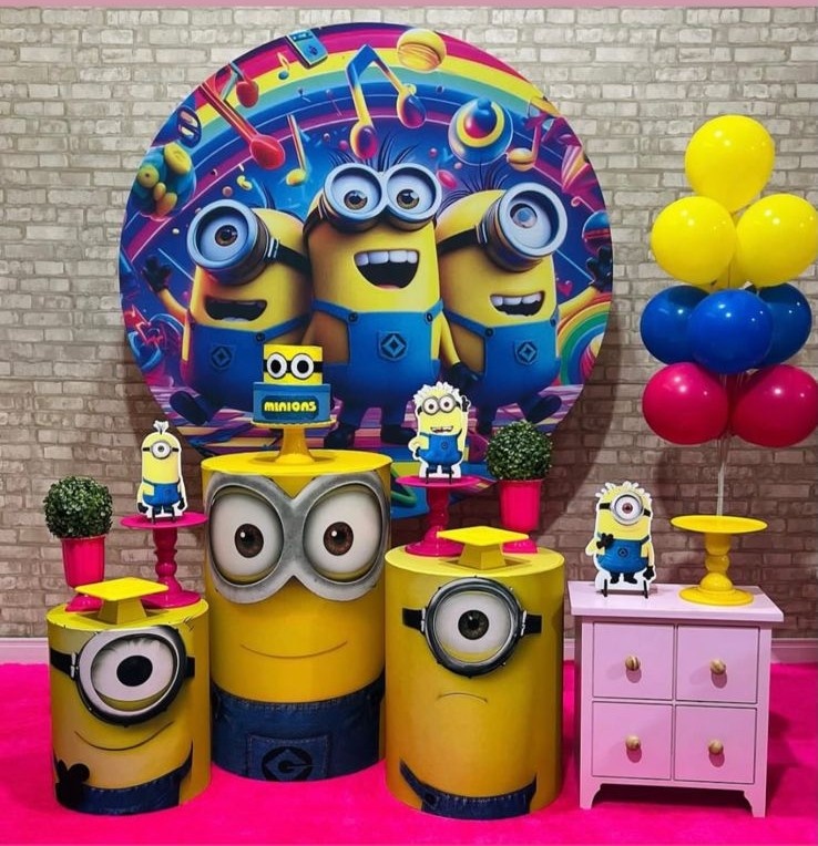 Kit Minions - Pegue e Monte Fest