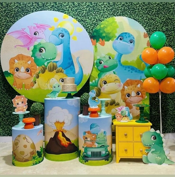 Kit Dinossauro Baby - Pegue e Monte Fest
