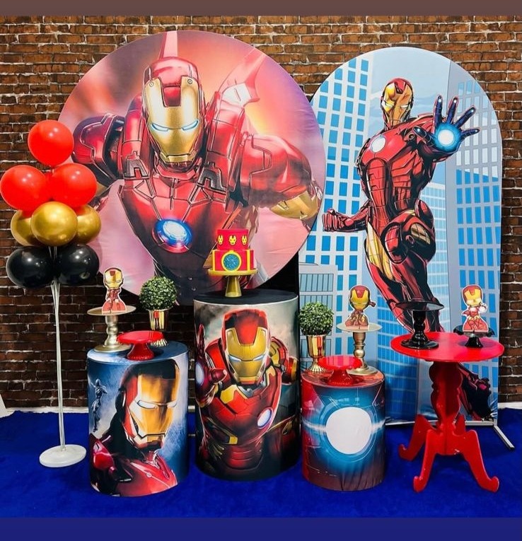 Kit Homem de Ferro - Pegue e Monte Fest