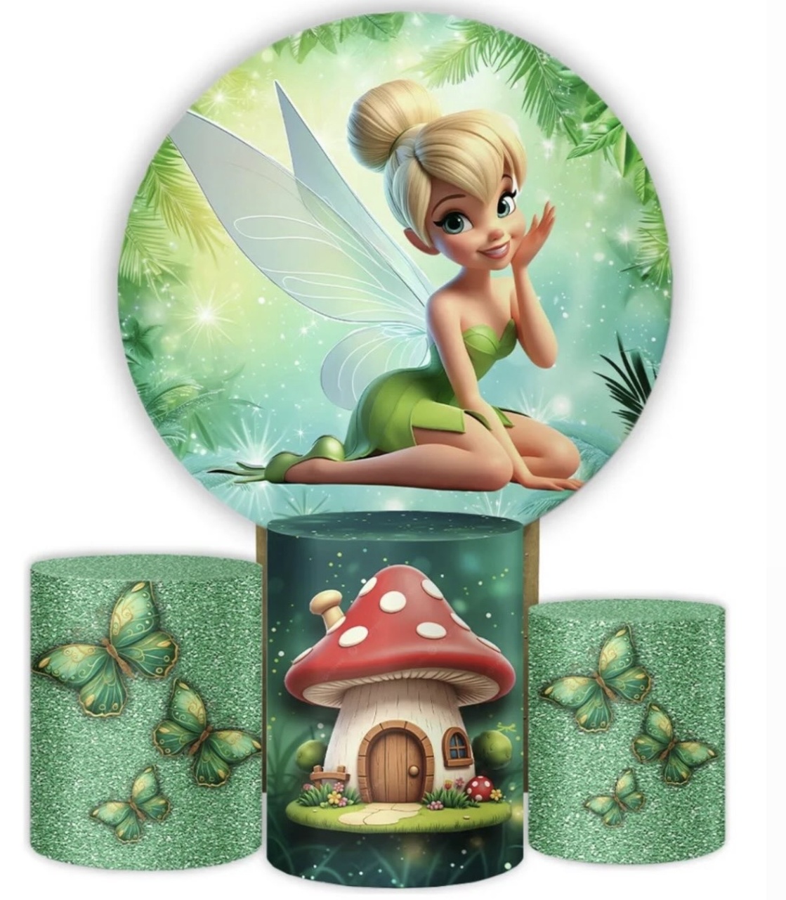 Kit Tinker Bell - Pegue e Monte Fest