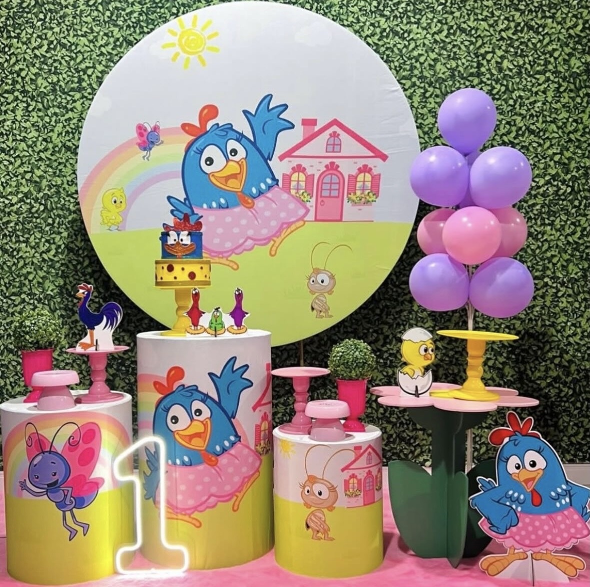 Kit Galinha Pintadinha - Pegue e Monte Fest