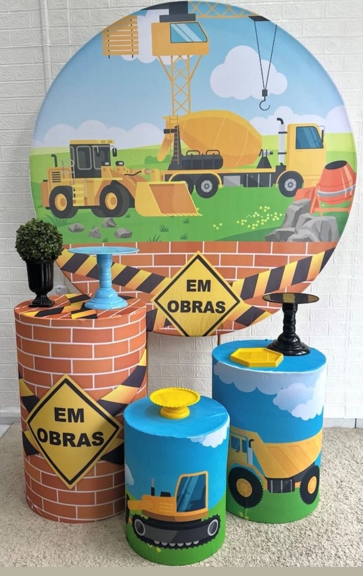 Kit Construção/Trator - Pegue e Monte Fest