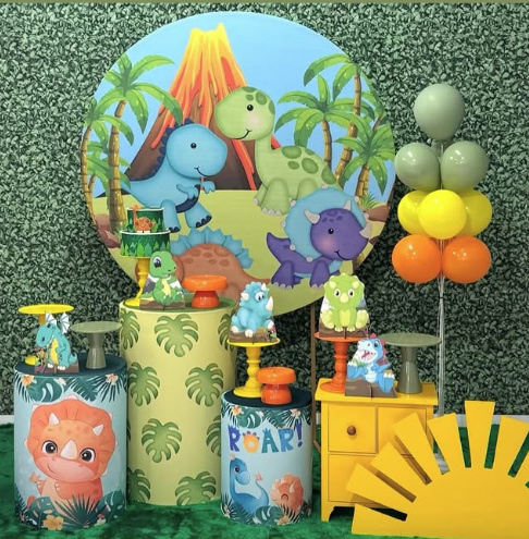 Dinossauros Cute - Pegue e Monte Fest