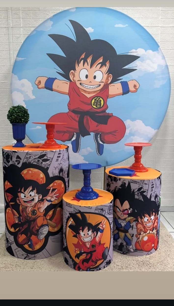 Kit Goku - Pegue e Monte Fest