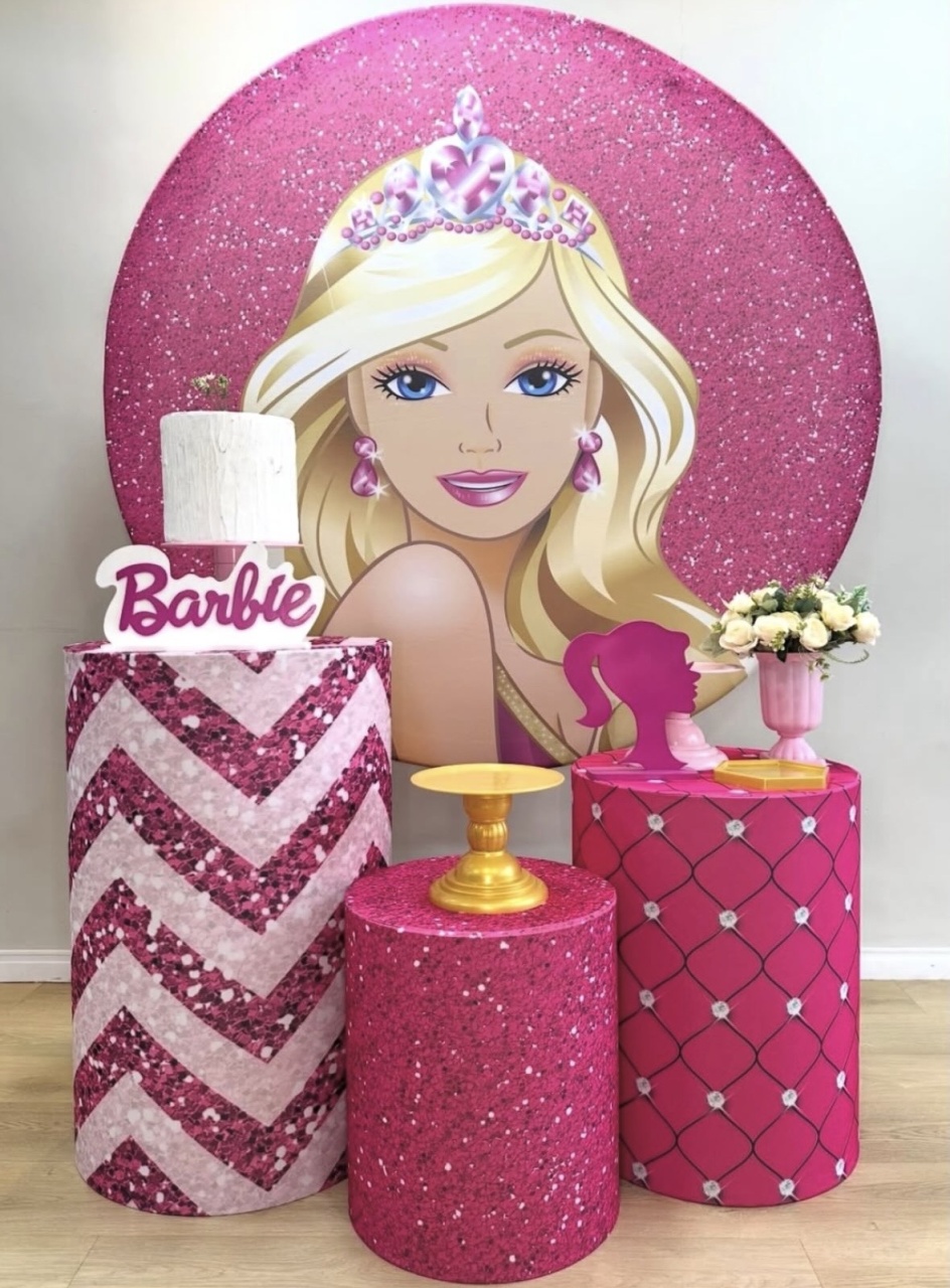 Kit Barbie 3 - Pegue e Monte Fest
