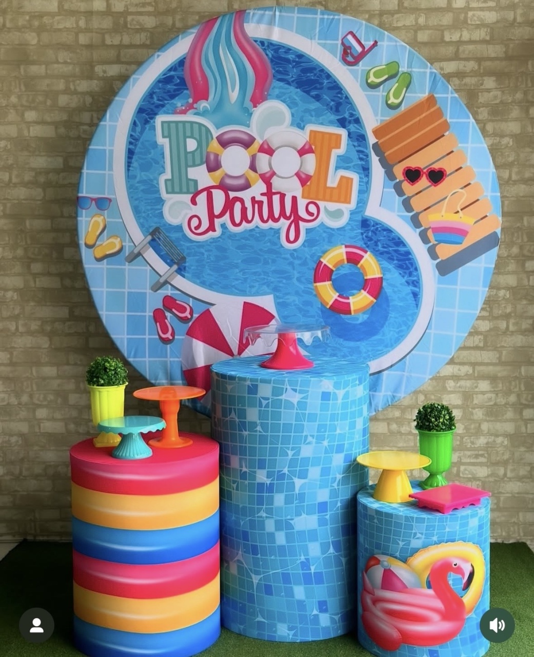 Kit Pool Party 6 - Pegue e Monte Fest