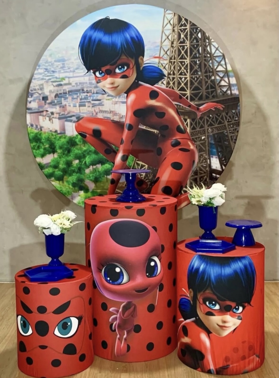 Kit Ladybug - Pegue e Monte Fest