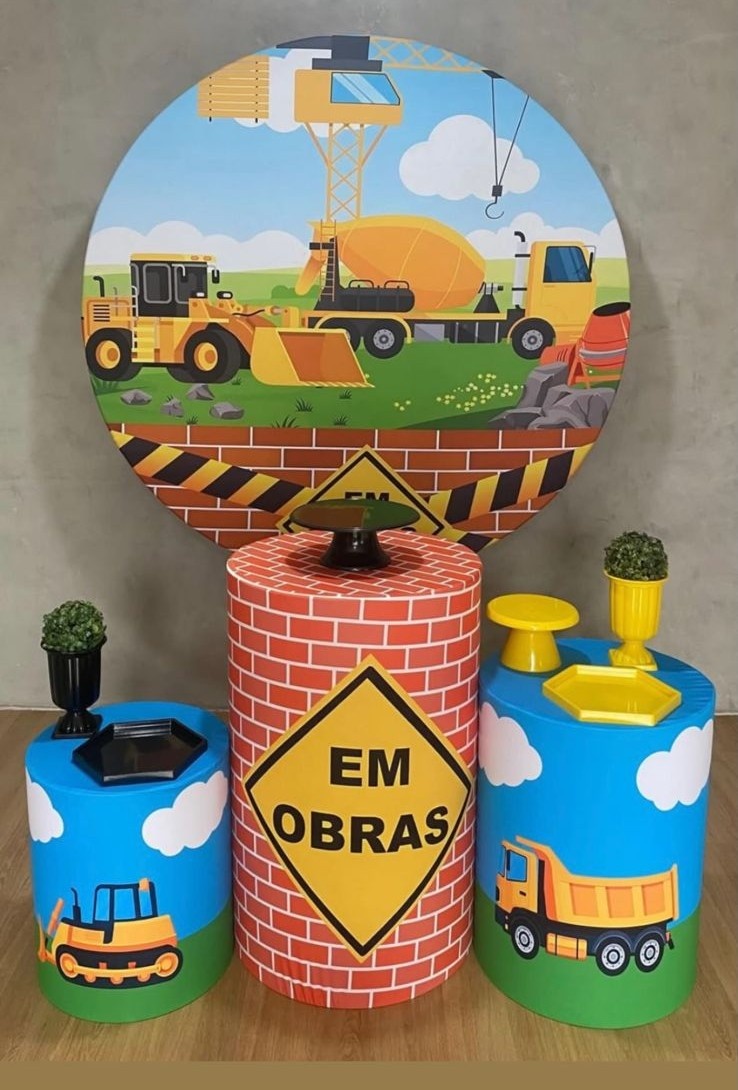 Kit Construção/Trator - Pegue e Monte Fest
