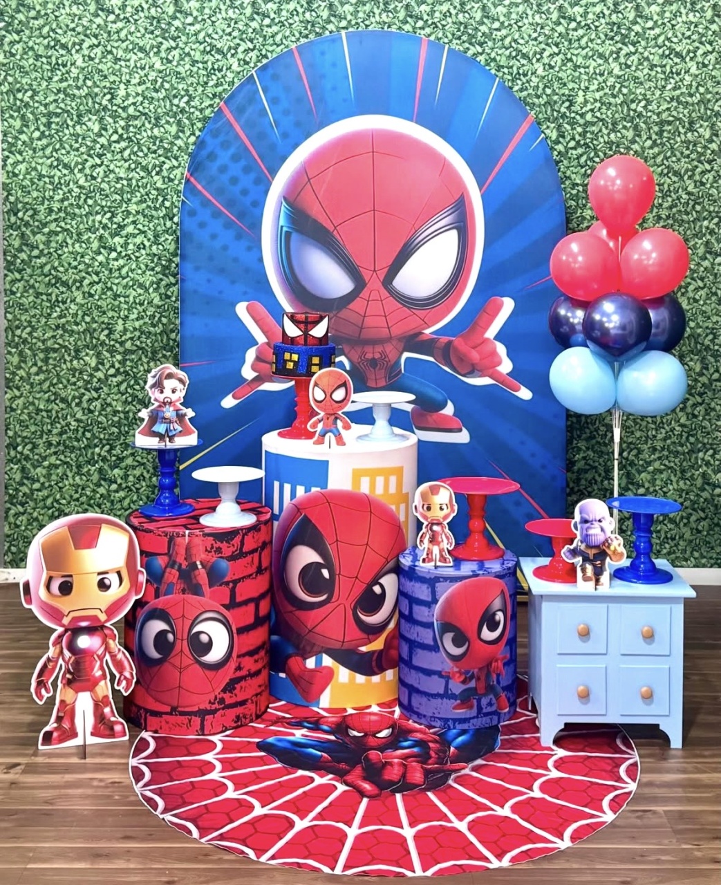 Kit Homem Aranha Baby / Kids / Cute - Pegue e Monte Fest