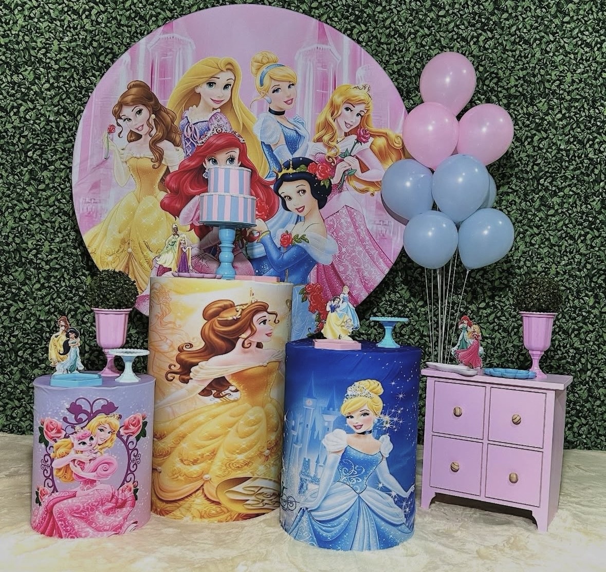 Kit Princesas 8 - Pegue e Monte Fest
