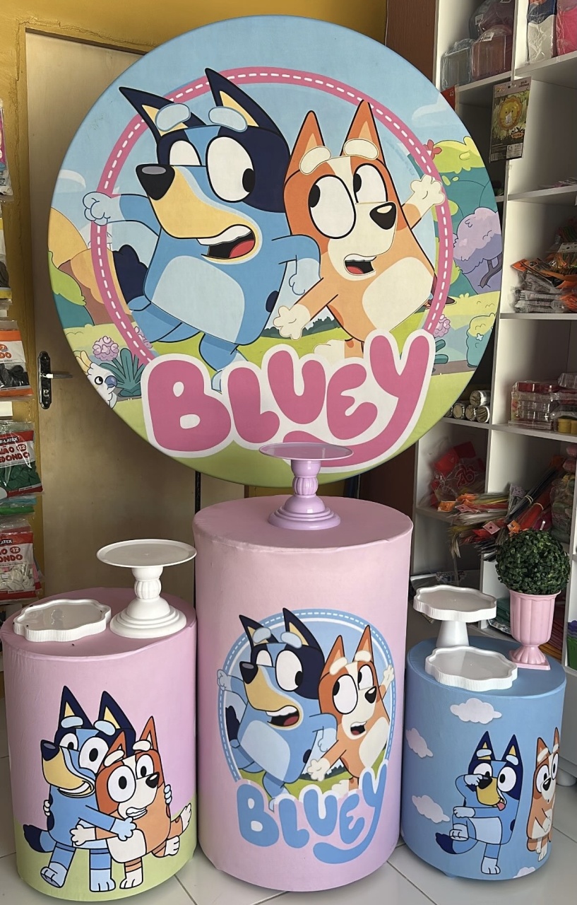 Kit Bluey - Pegue e Monte Fest