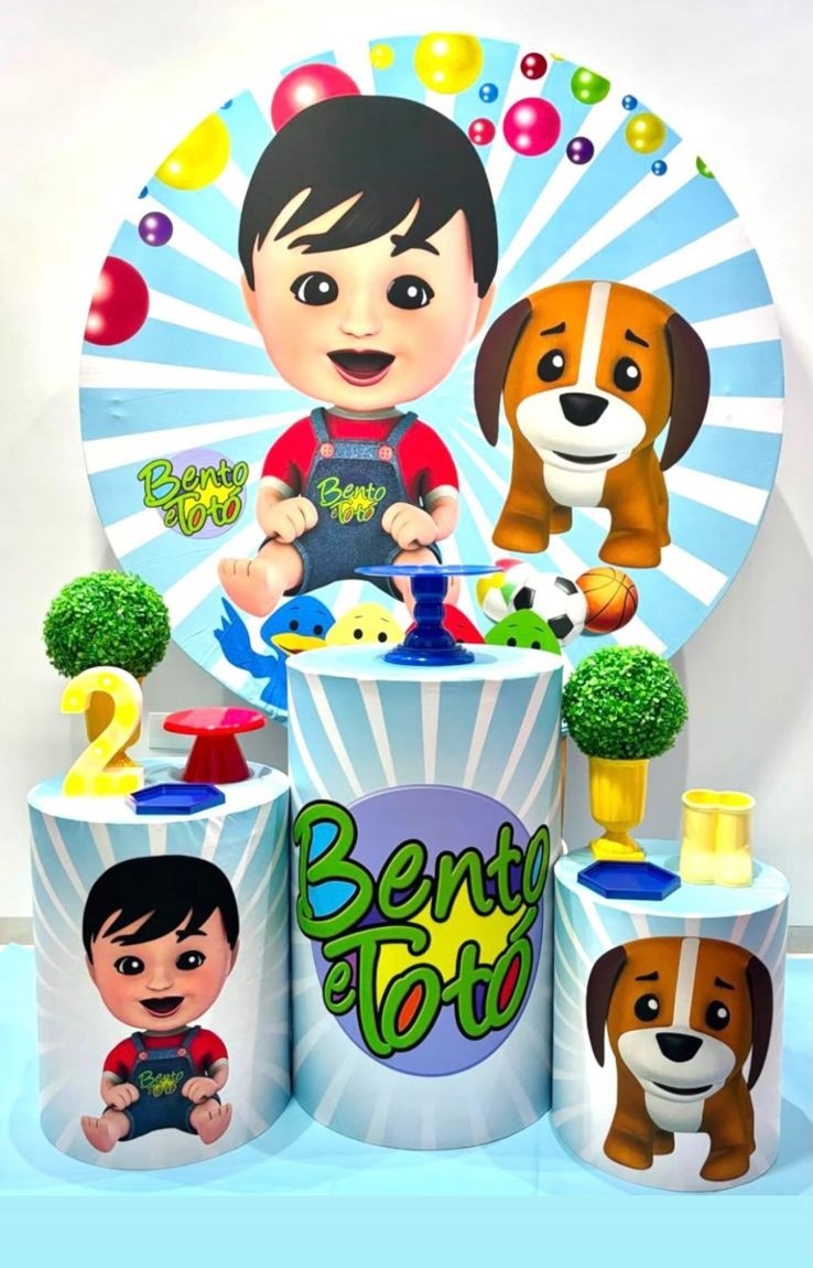 Kit Bento E Totó - Pegue e Monte Fest