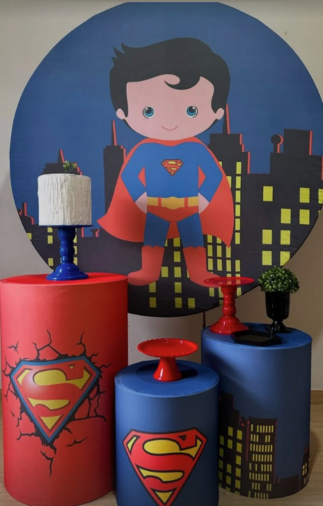 Kit Super Homem 1 - Pegue e Monte Fest