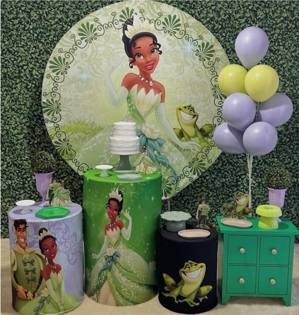 Kit Princesa Tiana - Pegue e Monte Fest