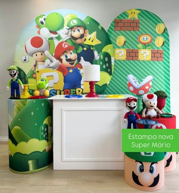 Kit Super Mário - Pegue e Monte Fest