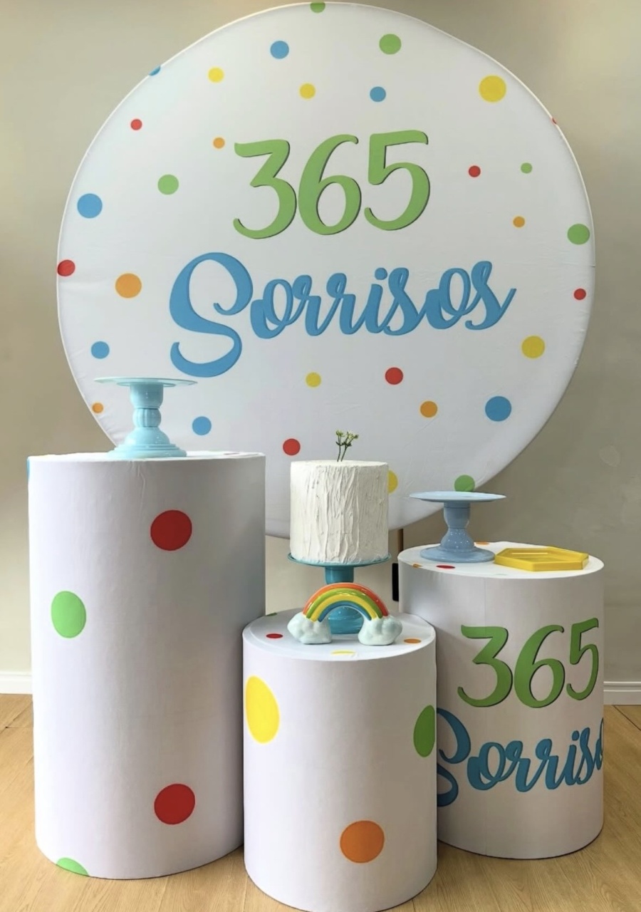 Kit 365 Sorrisos - Pegue e Monte Fest