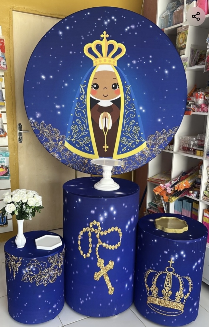 Kit Nossa Senhora Aparecida 3 - Pegue e Monte Fest