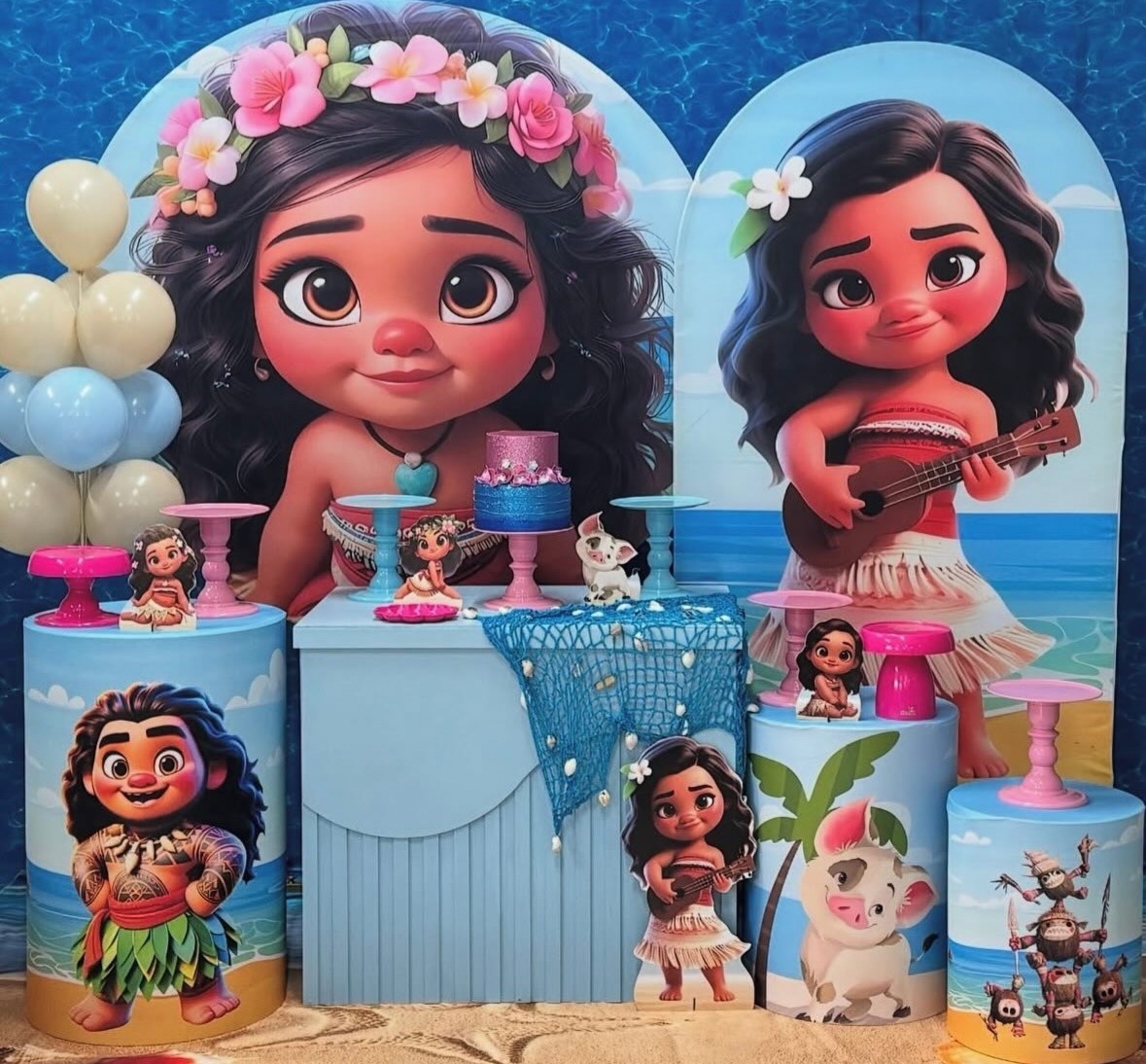 Kit Moana Baby 3 - Pegue e Monte Fest