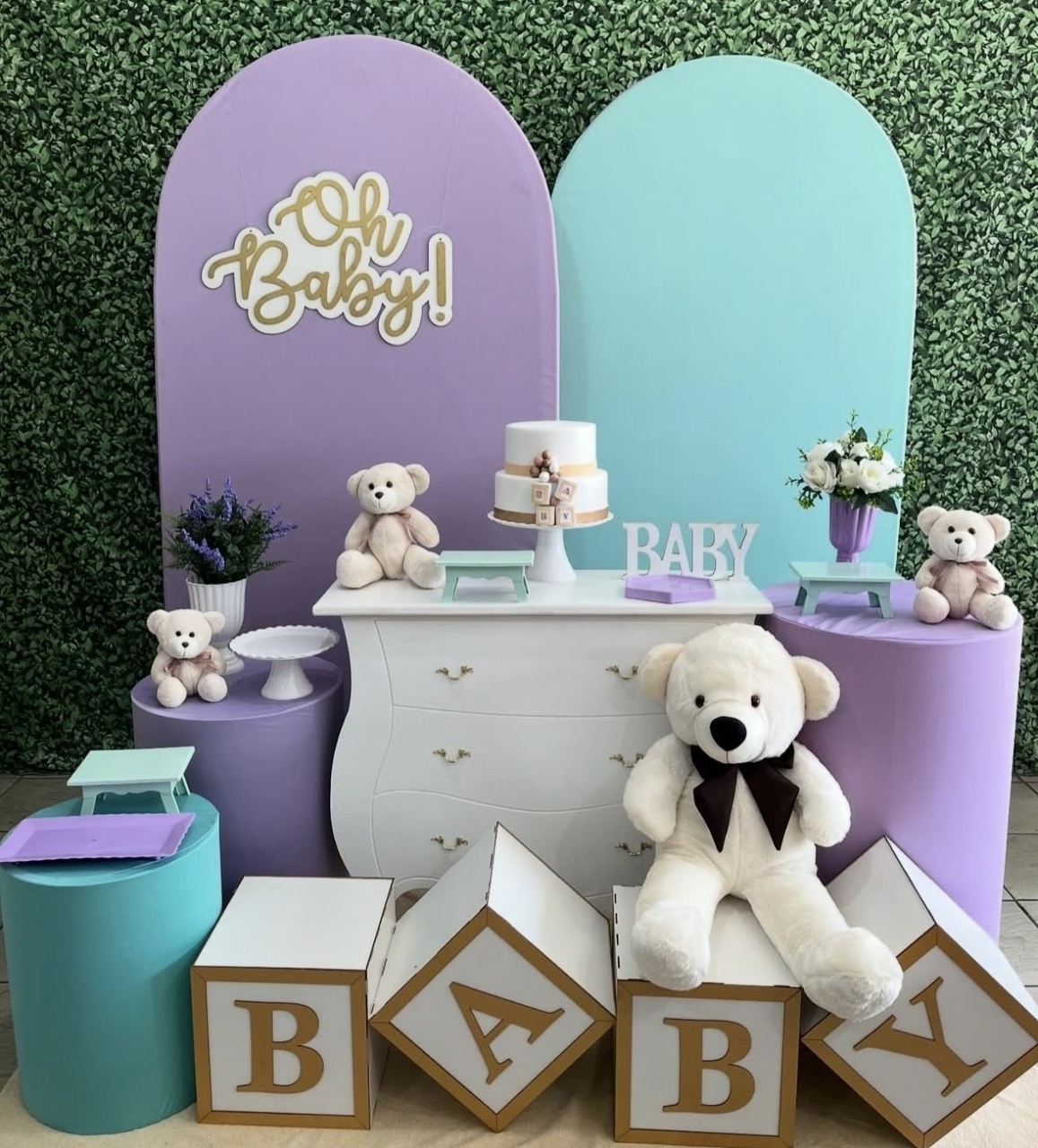 Kit Chá Revelação 38 - Pegue e Monte Fest