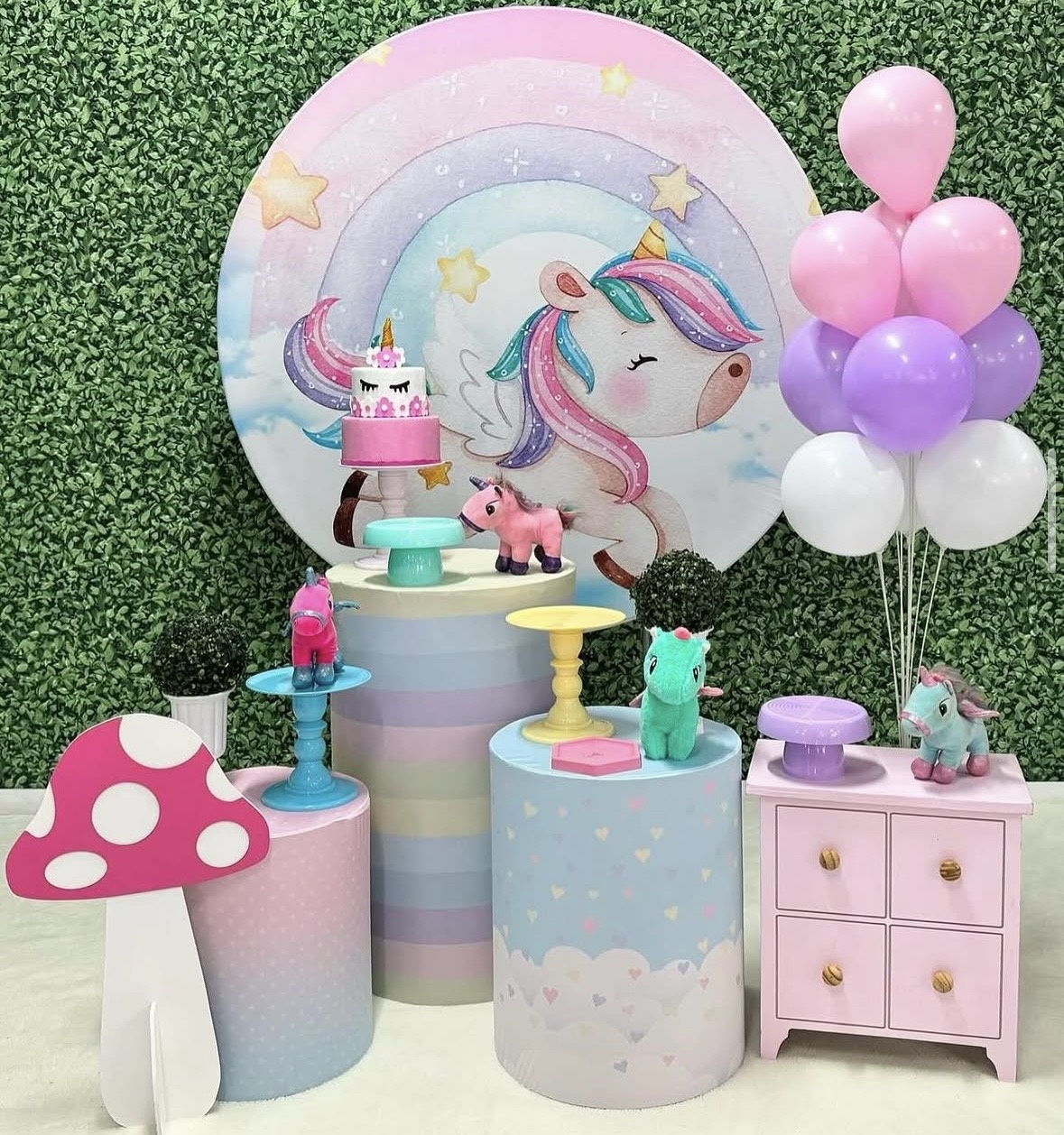 Kit Unicornio 18 - Pegue e Monte Fest