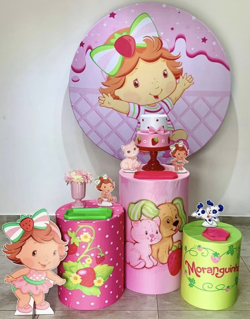 Kit Moranguinho Baby 3 - Pegue e Monte Fest