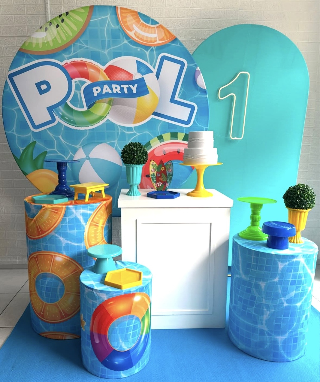 Kit Pool Party 9 - Pegue e Monte Fest