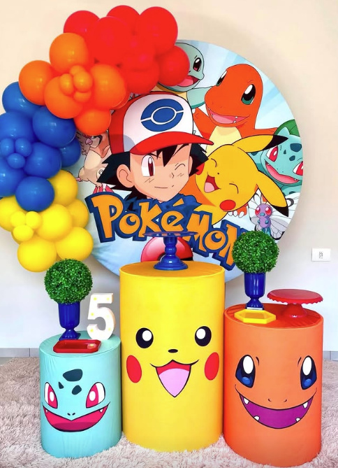 Kit Pokemon 2 - Pegue e Monte Fest