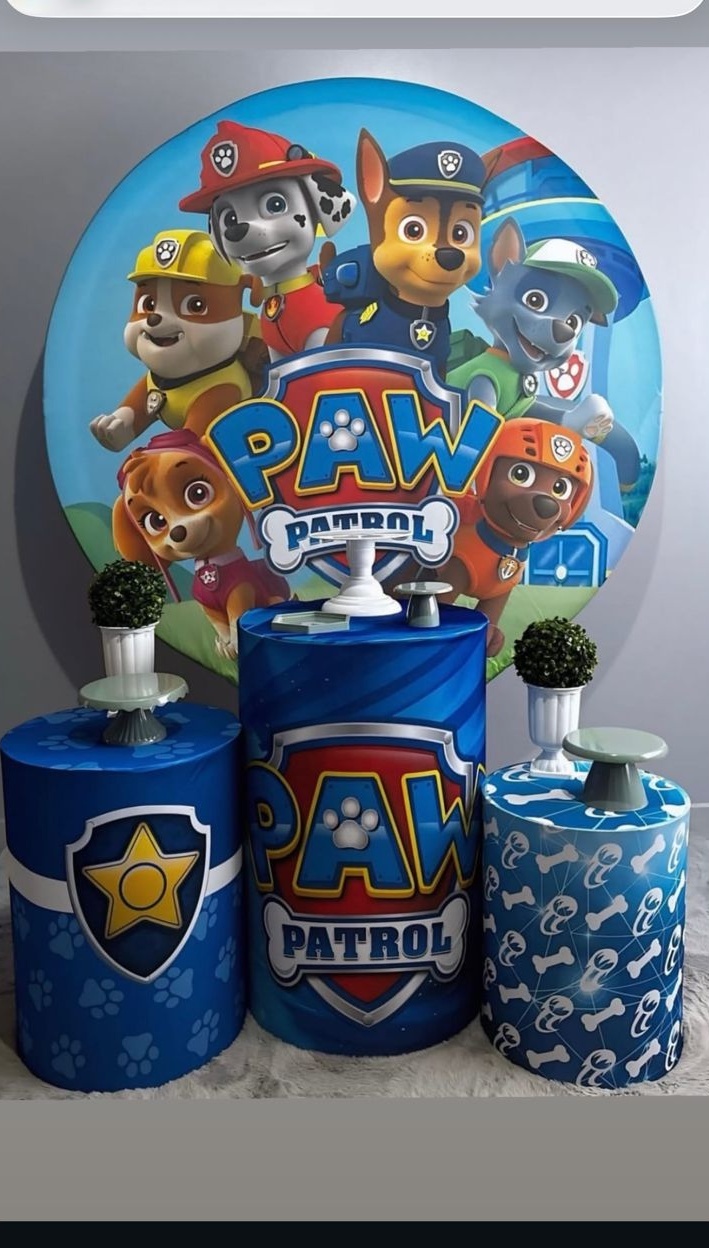 Kit Do Patrulha Canina - Pegue e Monte Fest