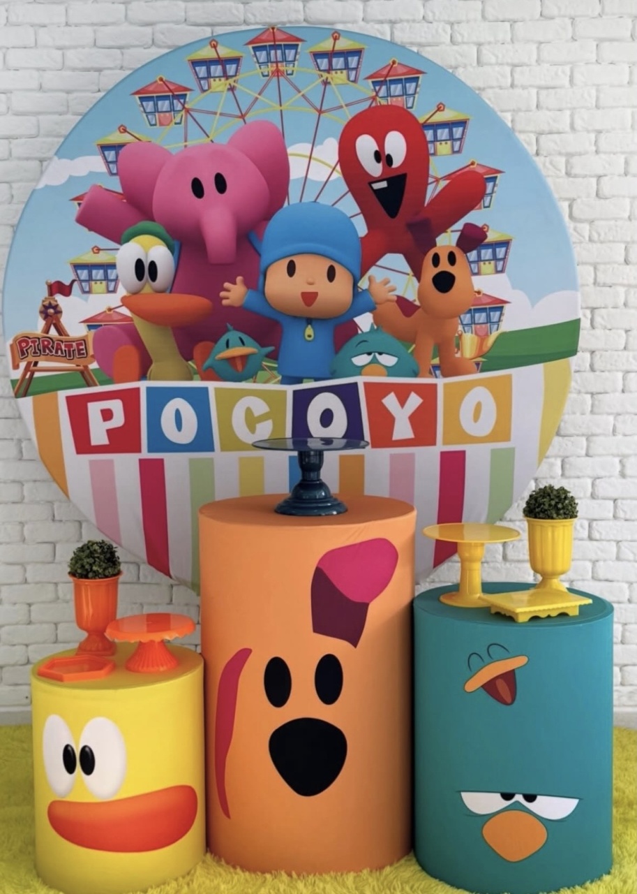 Kit Pocoyo 2 - Pegue e Monte Fest