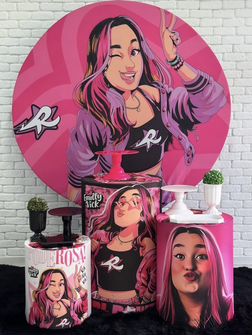 Kit Emily Vick - Pegue e Monte Fest