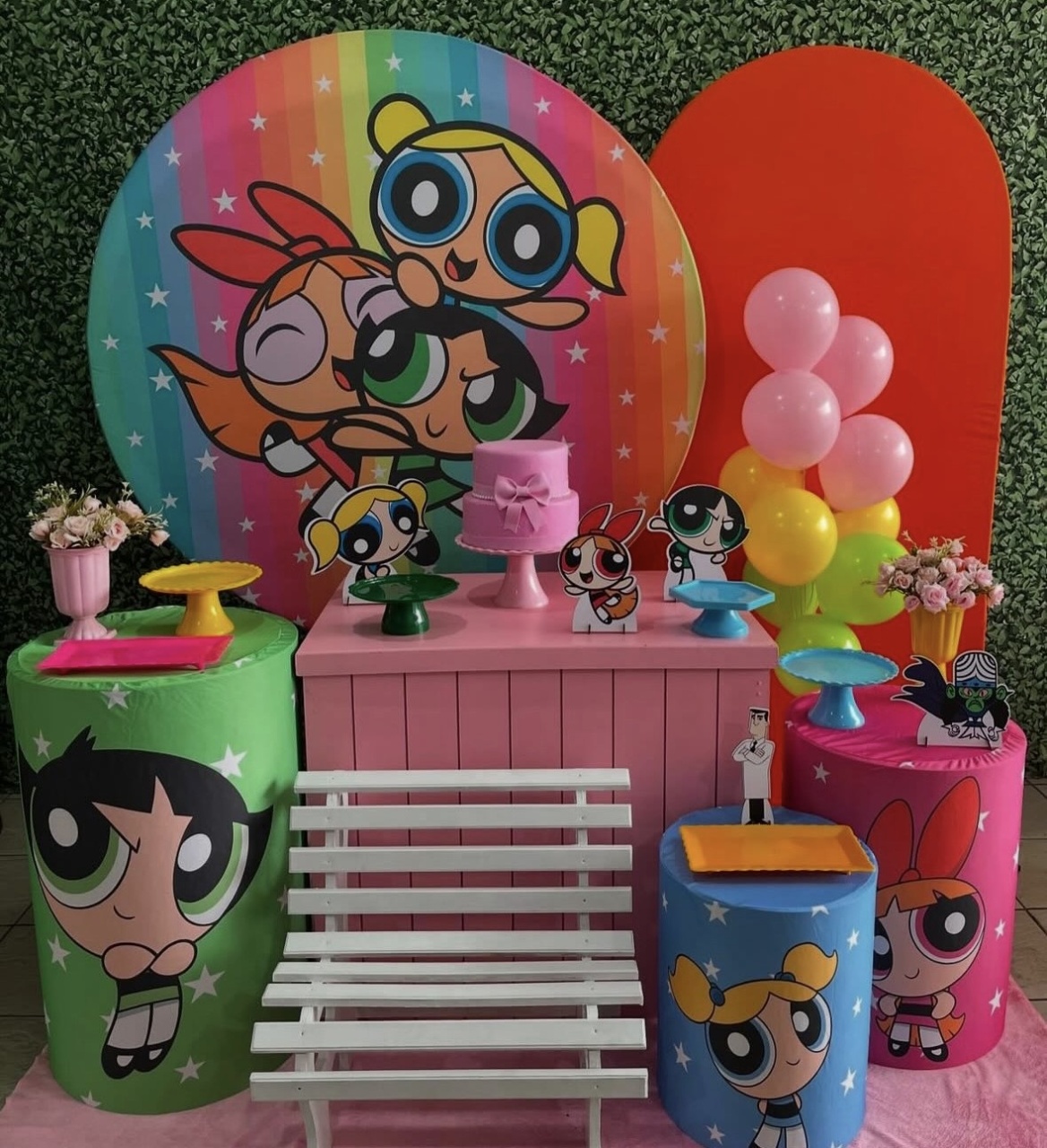 Kit Meninas Super Poderosas 3 - Pegue e Monte Fest