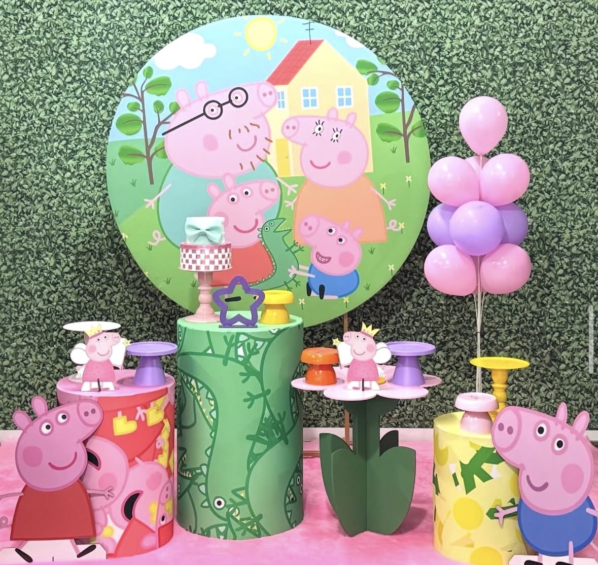 Kit Peppa Pig 7 - Pegue e Monte Fest