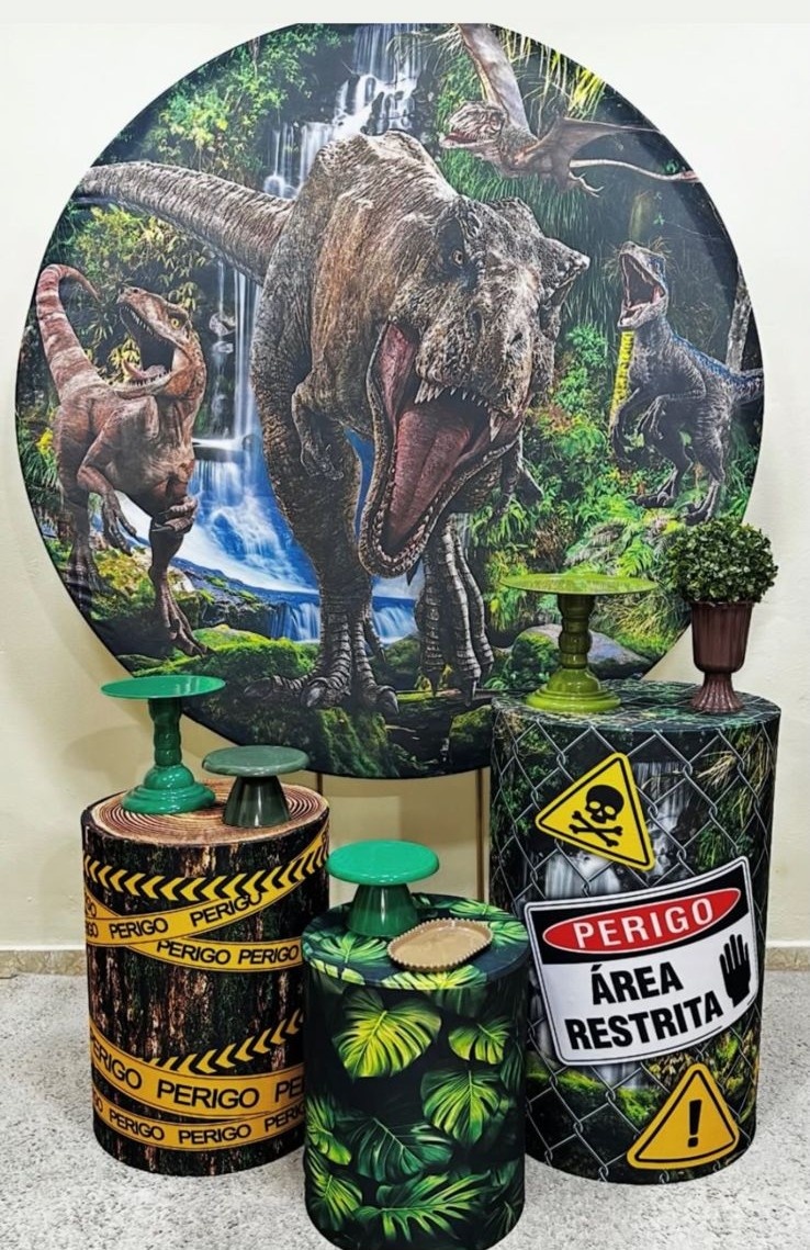 Kit Dinossauro Realista - Pegue e Monte Fest