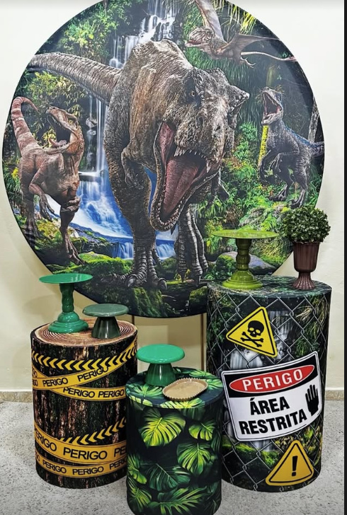 Kit Dinossauros Realistas - Pegue e Monte Fest