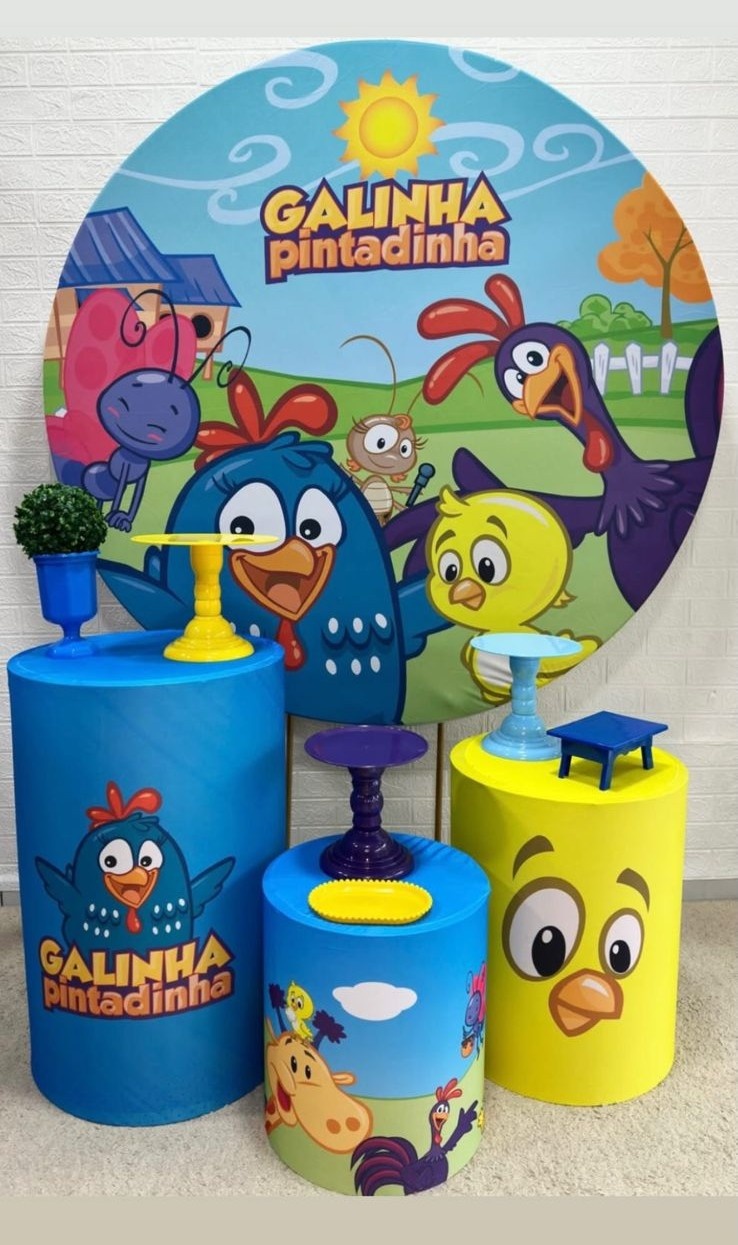 Kit Galinha Pintadinha - Pegue e Monte Fest