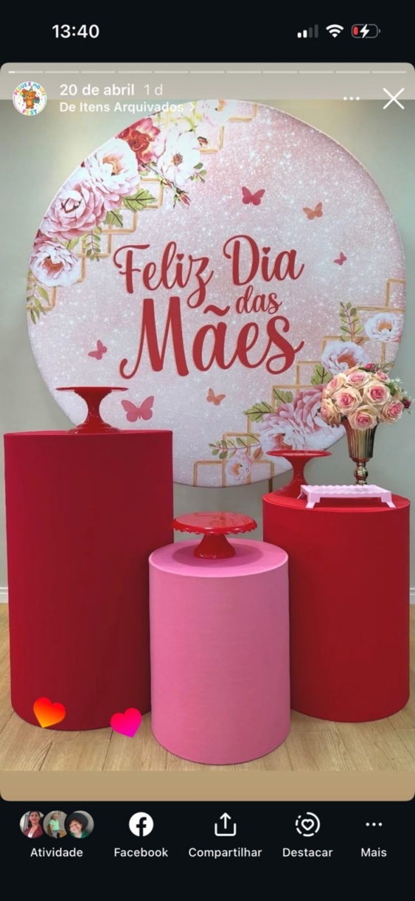 Kit Dia das Mães - Pegue e Monte Fest