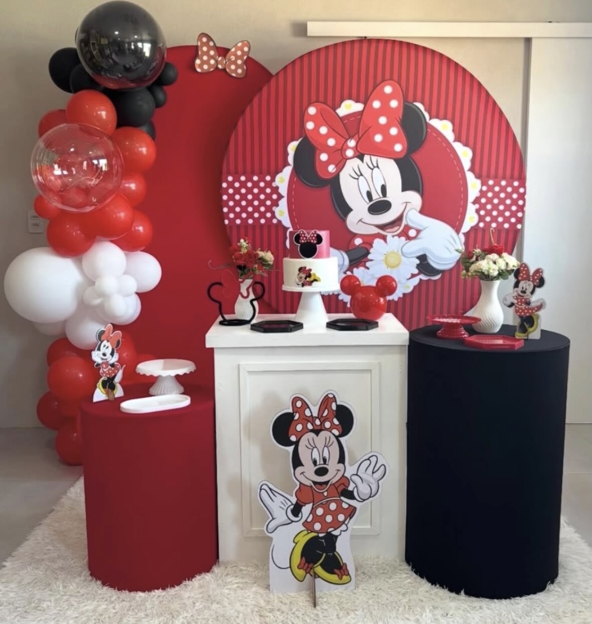 Kit Minnie  - Pegue e Monte Fest
