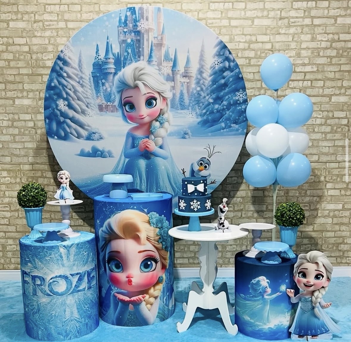 Kit Frozen 3 - Pegue e Monte Fest