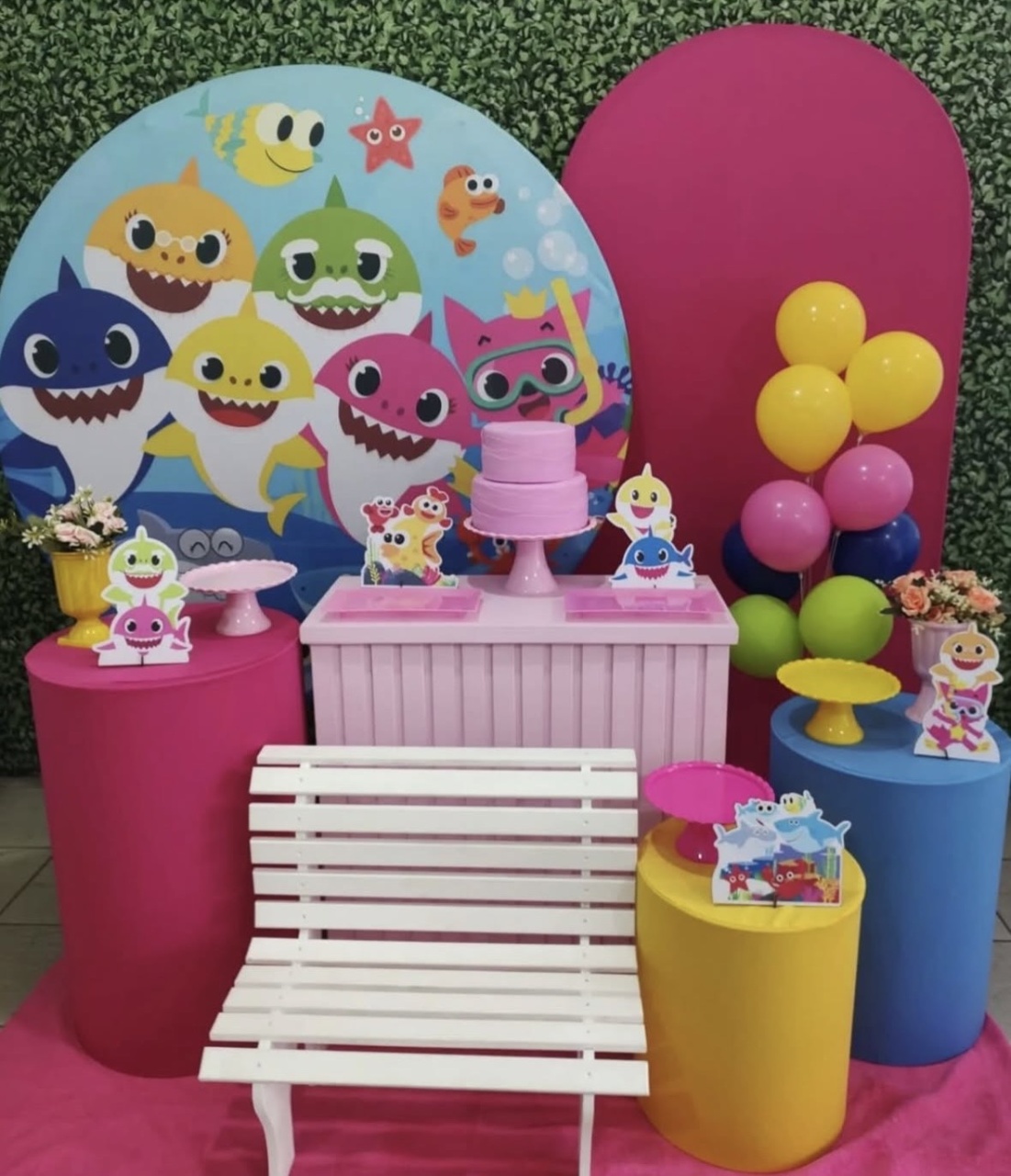 Kit Baby Shark 22 - Pegue e Monte Fest