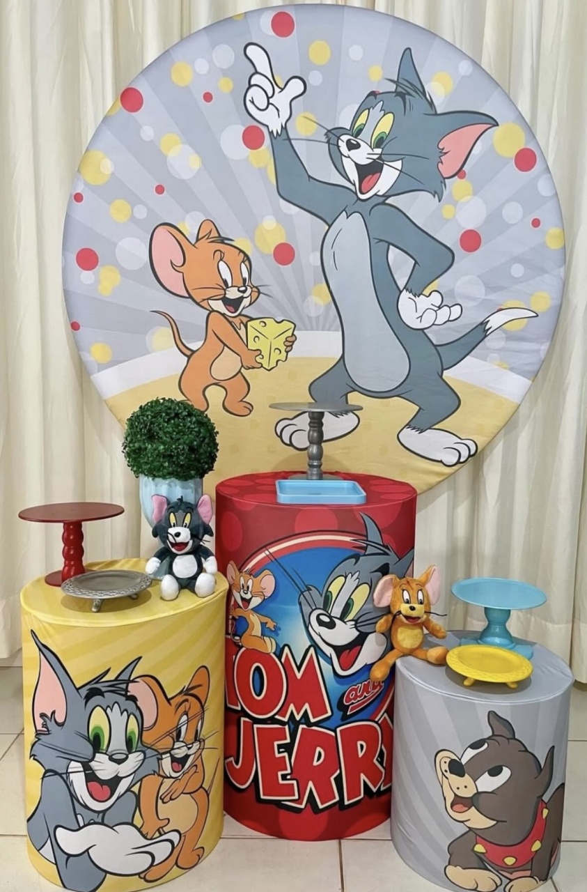 Kit Tom E Jerry - Pegue e Monte Fest