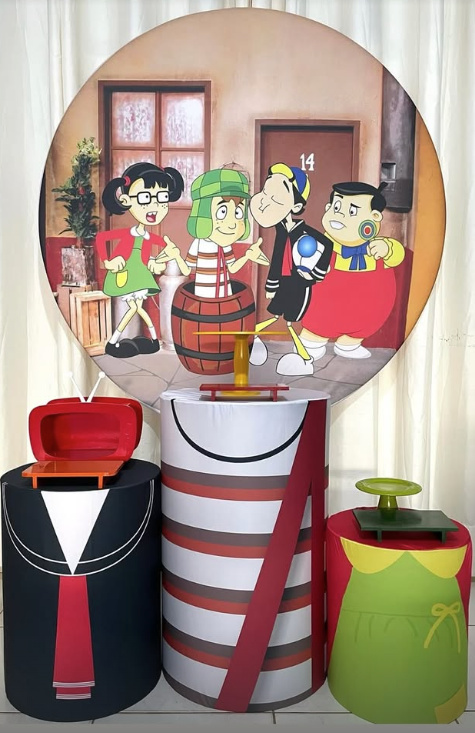 Kit Turma Do Chaves - Pegue e Monte Fest
