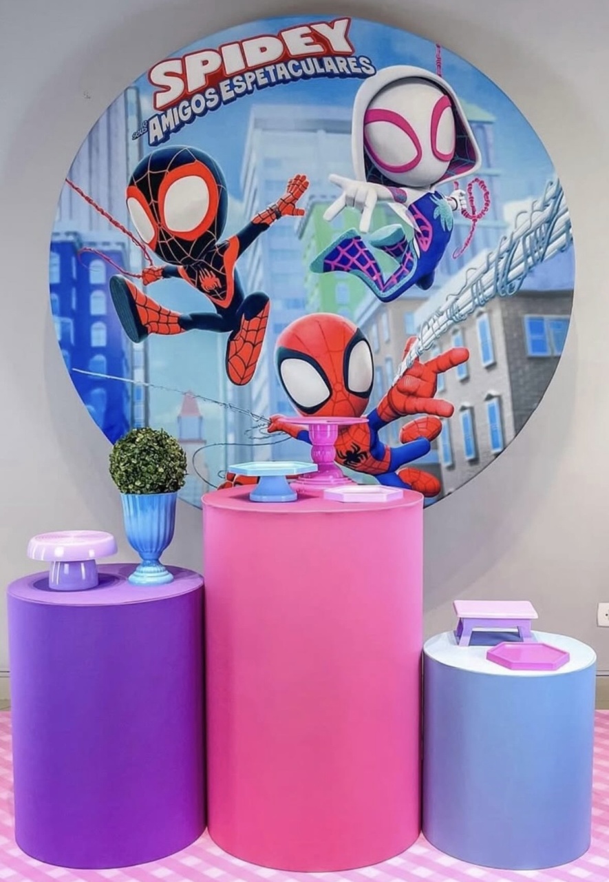Kit Spidey - Pegue e Monte Fest